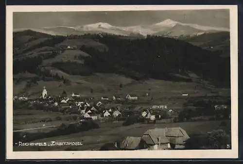 AK Reichenfels, Panorama und Zirbitskobel