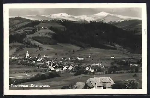 AK Reichenfels, Panorama und Zirbitskobel