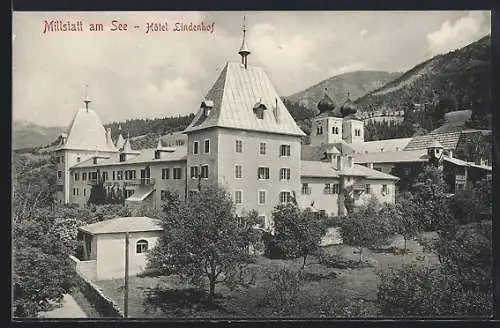 AK Millstatt a. See, Hotel Lindenhof