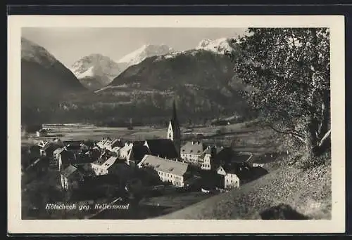 AK Kötschach, Teilansicht gegen Kellerwand