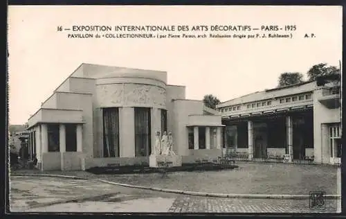 AK Paris, Exposition des Arts décoratifs 1925, Pavillon du Collectinneur