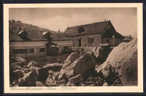 AK Wiener-Neustädter-Hütte, Felsblöcke