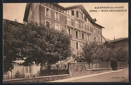 AK Allevard-les-Bains, Hotel Beausejour