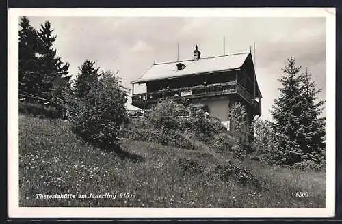 AK Theresiahütte am Jauerling im Sommer