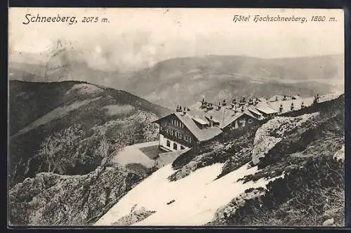 AK Puchberg am Schneeberg, Hotel Hochschneeberg