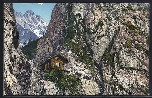 AK Klammhütte, Berghütte am Eingang der Höllenthalklamm