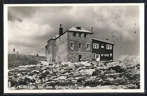 AK Fischerhütte auf dem Schneeberg