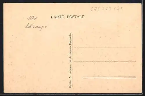 AK Marcinelle, Charbonnage du Cerisier en haut de la route de Beaumont