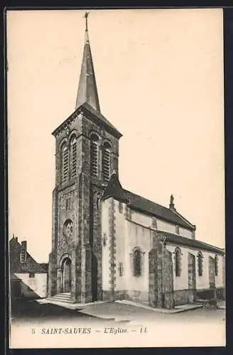 AK Saint-Sauves, L`Église