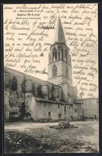 AK Billom, Église St-Loup (Monument historique)