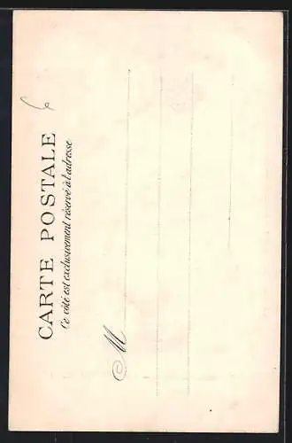AK Clermont-Ferrand, Rue animée avec vue sur la cathédrale gothique