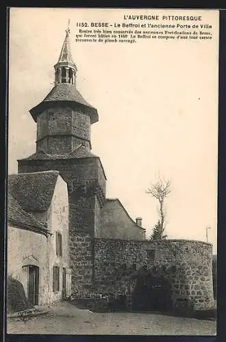 AK Besse, Le Beffroi et l`ancienne Porte de Ville