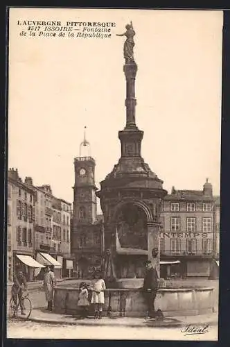 AK Issoire, Fontaine de la Place de la République