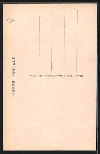 AK Riom, Rue du Commerce et Tour de l`Horloge