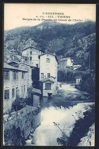 AK Thiers, Gorges de la Durolle au Creux de l`Enfer