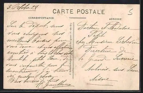 AK Clermont-Ferrand, Boulevard Lafayette animé avec passants et bâtiments historiques