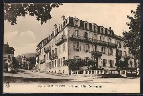 AK La Bourboule, Grand Hôtel Continental