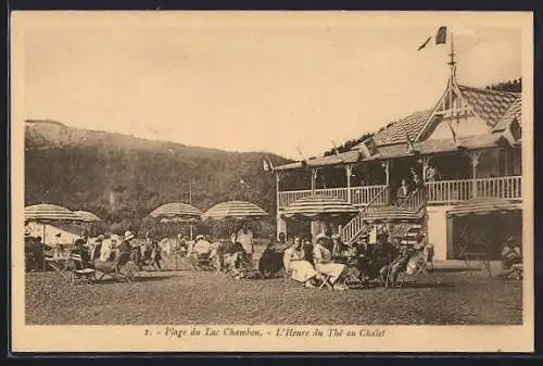 AK Lac Chambon, L`Heure du Thé au Chalet