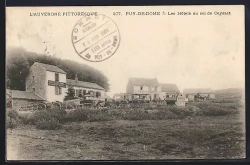 AK Puy-de-Dome, Les Hôtels au col de Ceyssat