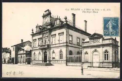 AK Billom, L`Hôtel de Ville et Bureau de Poste