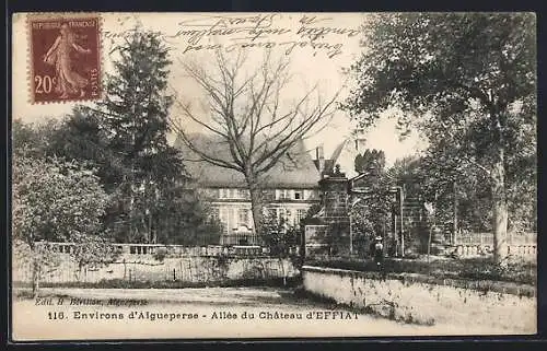 AK Effiat, Allée du Château d`Effiat