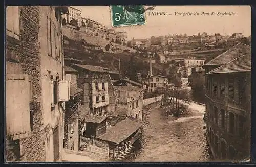 AK Thiers, Vue prise du Pont de Seychalles