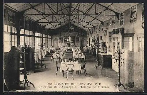 AK Puy-de-Dôme, Intérieur de l`Auberge du Temple de Mercure