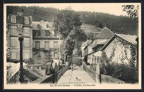 AK Le Mont-Dore, L`Allée d`Allouwille