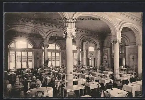 AK Mont-Dore, Hôtel Métropole et des Étrangers, Le Restaurant