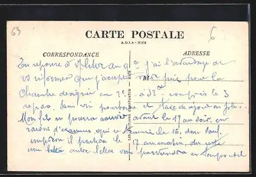 AK Mont-Dore, Hôtel Métropole et des Étrangers, Le Restaurant