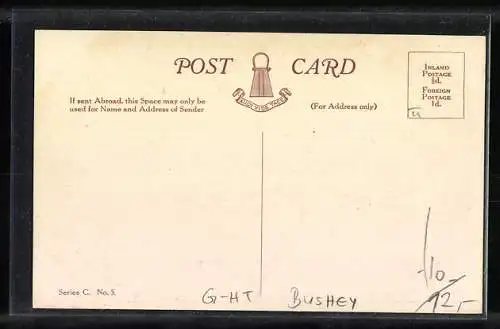 AK Bushey, The Royal Masonic Institution for Boys, The Isolation Hospital