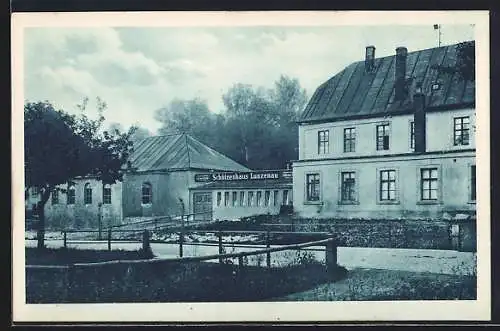 AK Lunzenau, Gasthof Schützenhaus Lunzenau von Emil Feurich