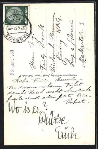 AK Staffelstein / Bayern, am Stadtturm