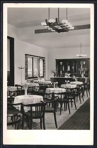 AK Oldenburg / O., Restaurant im Hotel Neues Haus, Inh. W. Bär