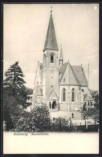 AK Oldenburg / O., Garnisonkirche