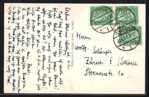 AK Stettin, Hansabrücke