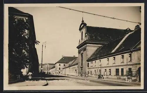 AK Wien, Rennweg, Maria Geb.-Kirche