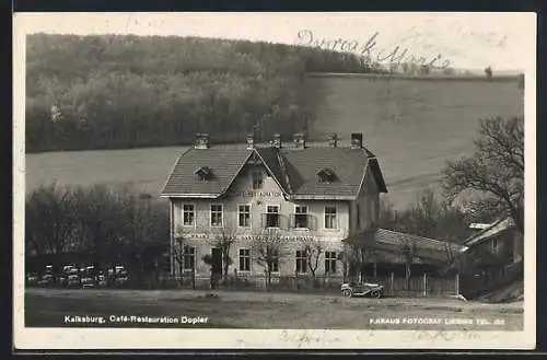 AK Kalksburg, Café-Restaurant von Franz Dopler