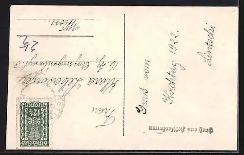 AK Mistelbach /N.-Oe., Kettlasbrunn, Totalansicht aus der Vogelschau