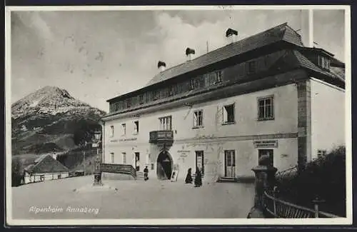 AK Annaberg, Hotel-Pension Alpenheim