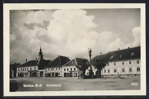 AK Pulkau /N.-Ö., Partie am Dollfussplatz