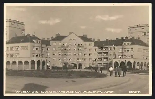 AK Wien, Gemeindebau am F. A. C. Platz