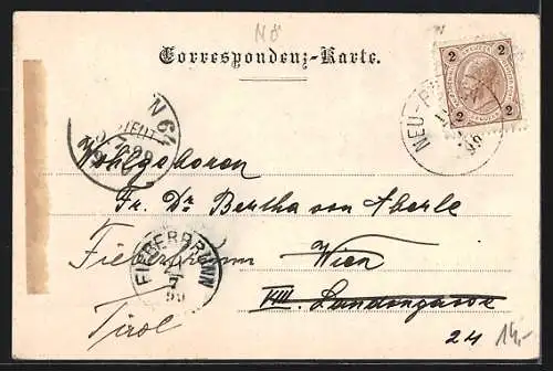 AK Pölla /N.-Oe., Wegscheid am Kamp, Kamptal, Ruine Steinegg, Schauenstein, Ortsansicht mit Wegscheid