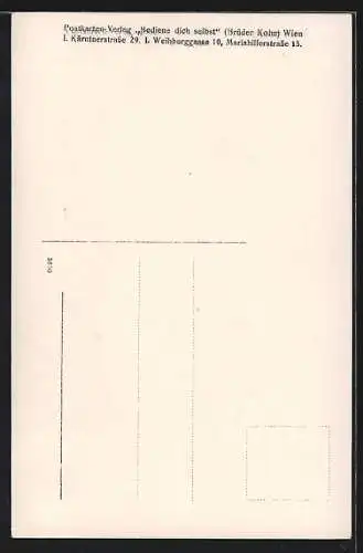 AK Wien, Enthüllung Georg Coch-Denkmal am Georg-Coch-Platz am 28. Mai 1913