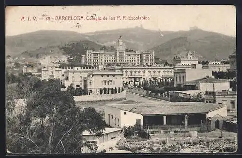 AK Barcelona, Colegio de los P. P. Escolapios