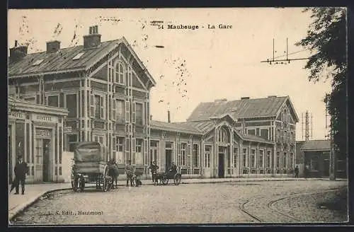 AK Maubeuge, La Gare