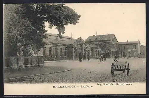 AK Hazebrouck, La Gare, Bahnhof