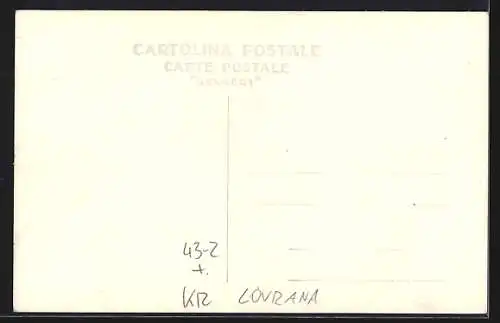 AK Lovrana, Schwimmgäste in Badeanzügen im Wasser