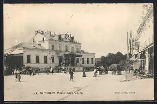 AK Montereau, Place et Gare