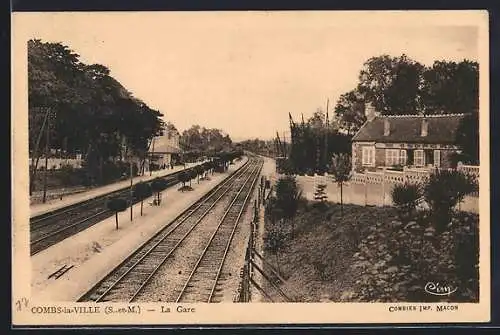 AK Combs-la-Ville, La Gare